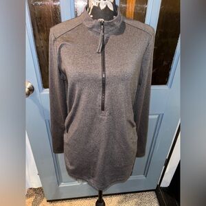 Carve Designs Charcoal Zip-Up Jacket